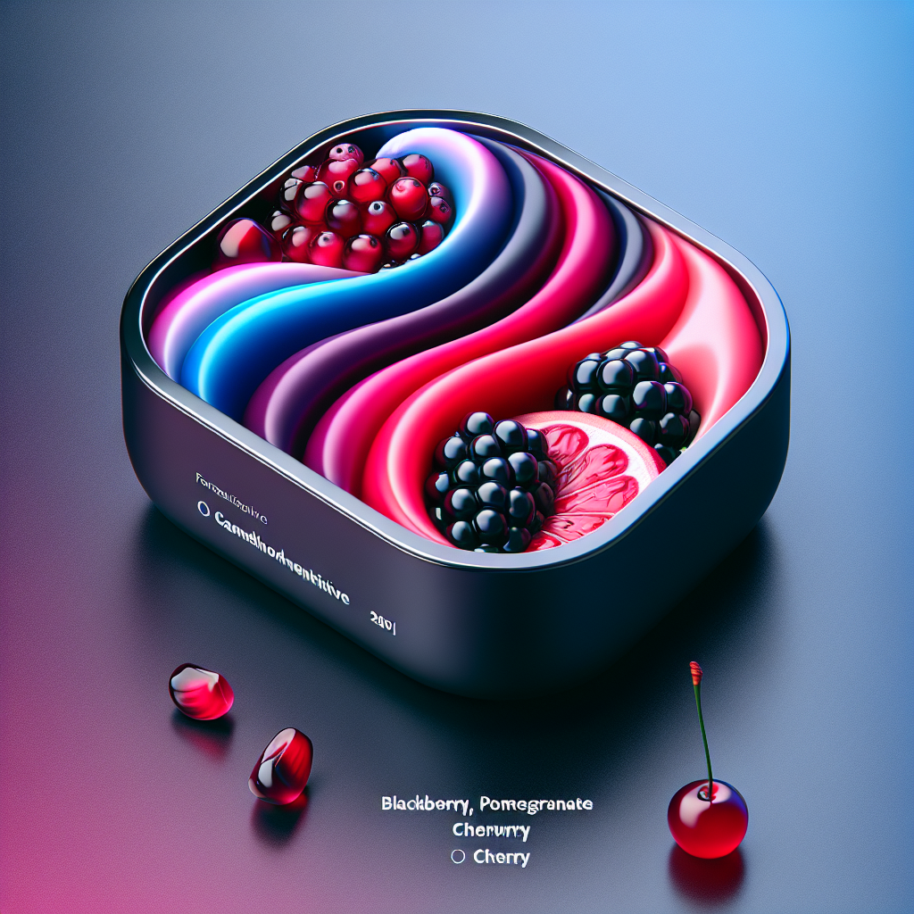 A Refreshing Experience with Blackberry Pomegranate Cherry Ice iget bar